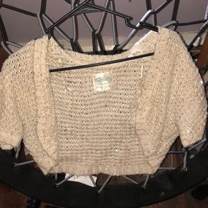 Cardigan wool sweater